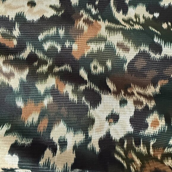 Madewell Womens Camouflage Floral Long Sleeve Maxi Dress Size M - Picture 6 of 12